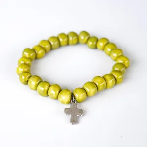 SwaziMUD™ Green Charm Bracelet