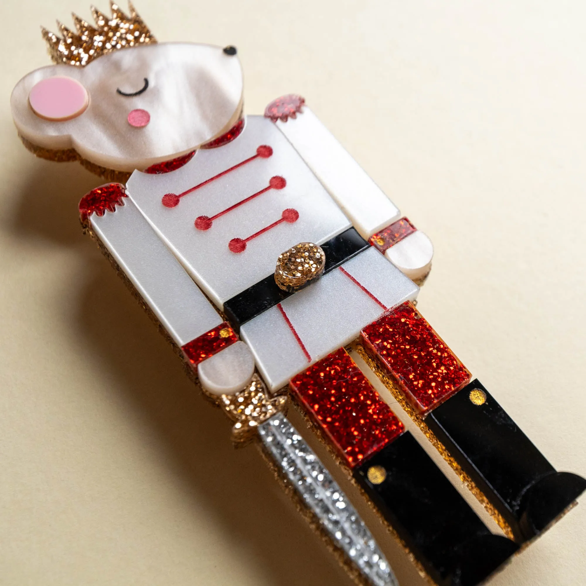 The Mouse King Brooch