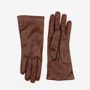 The Sleek Leather Glove Chestnut