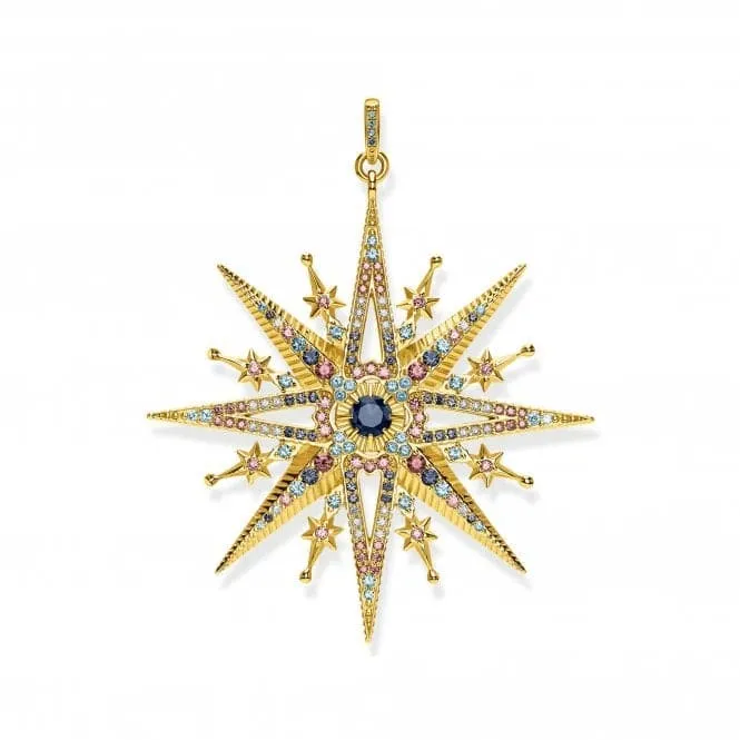 Thomas Sabo Kingdom Of Dreams Gold Star Pendant PE820-959-7