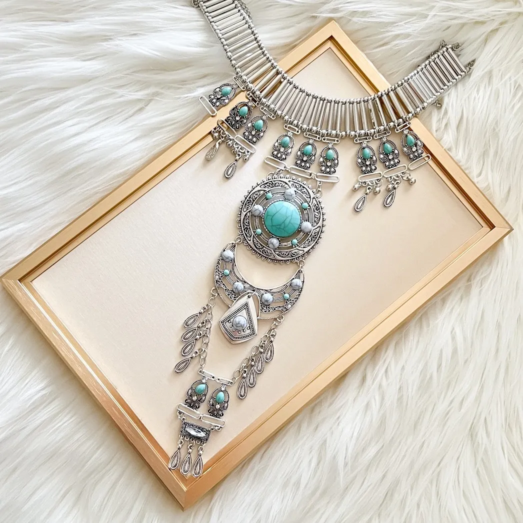 Toria Boho Statement Necklace