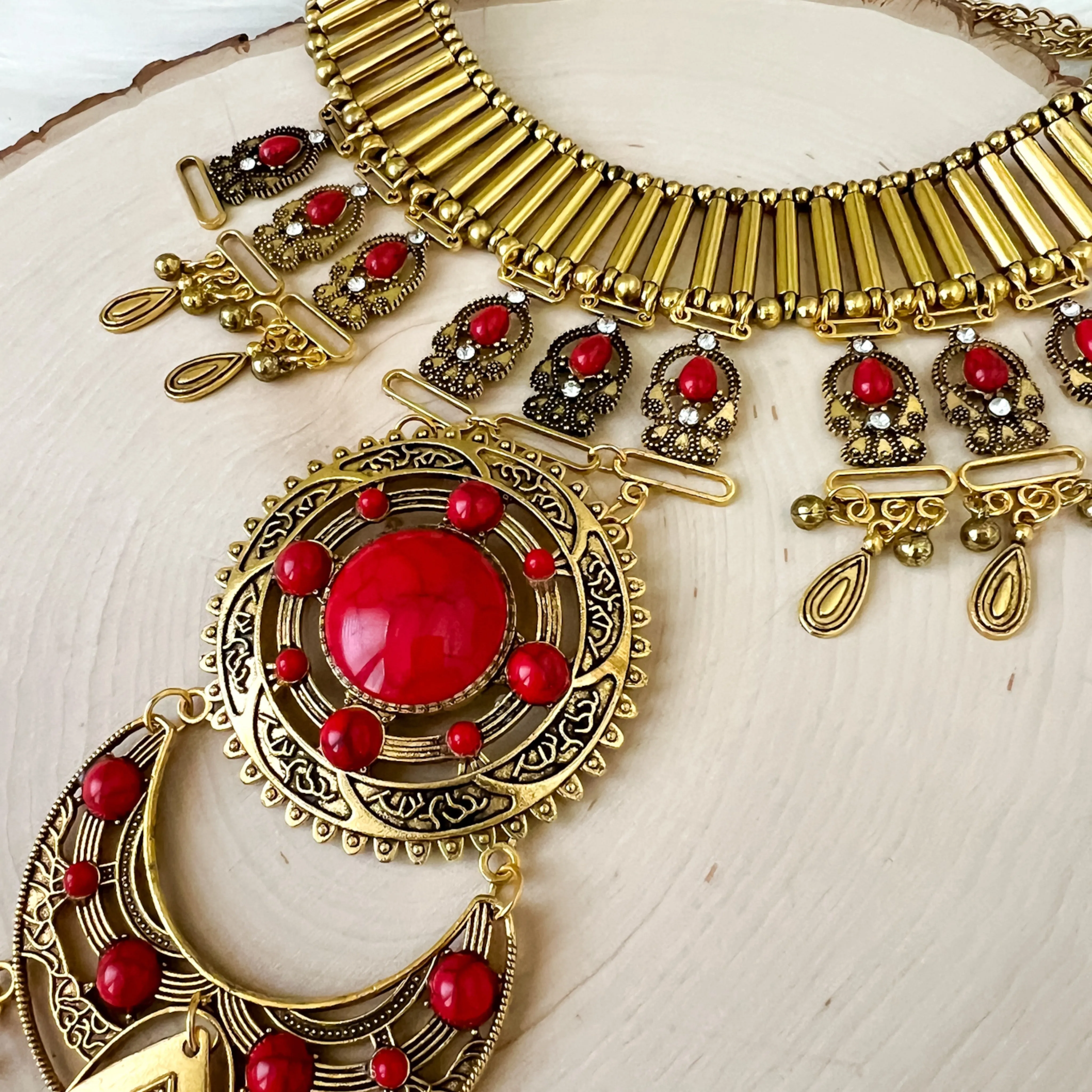 Toria Boho Statement Necklace