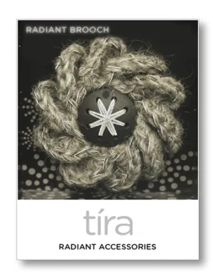 Tíra Radiant Flower - Dark Gray