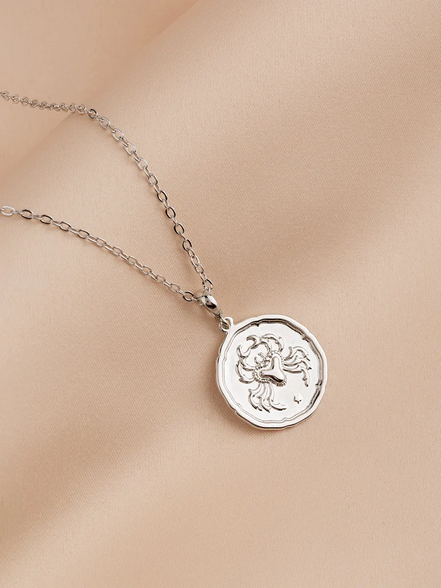 Zodiac Coin Pendant