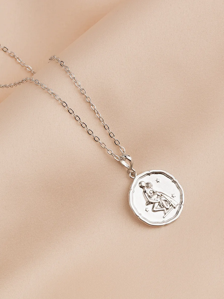 Zodiac Coin Pendant