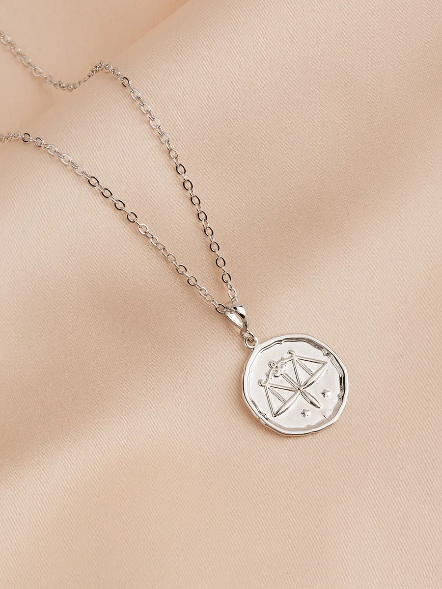 Zodiac Coin Pendant