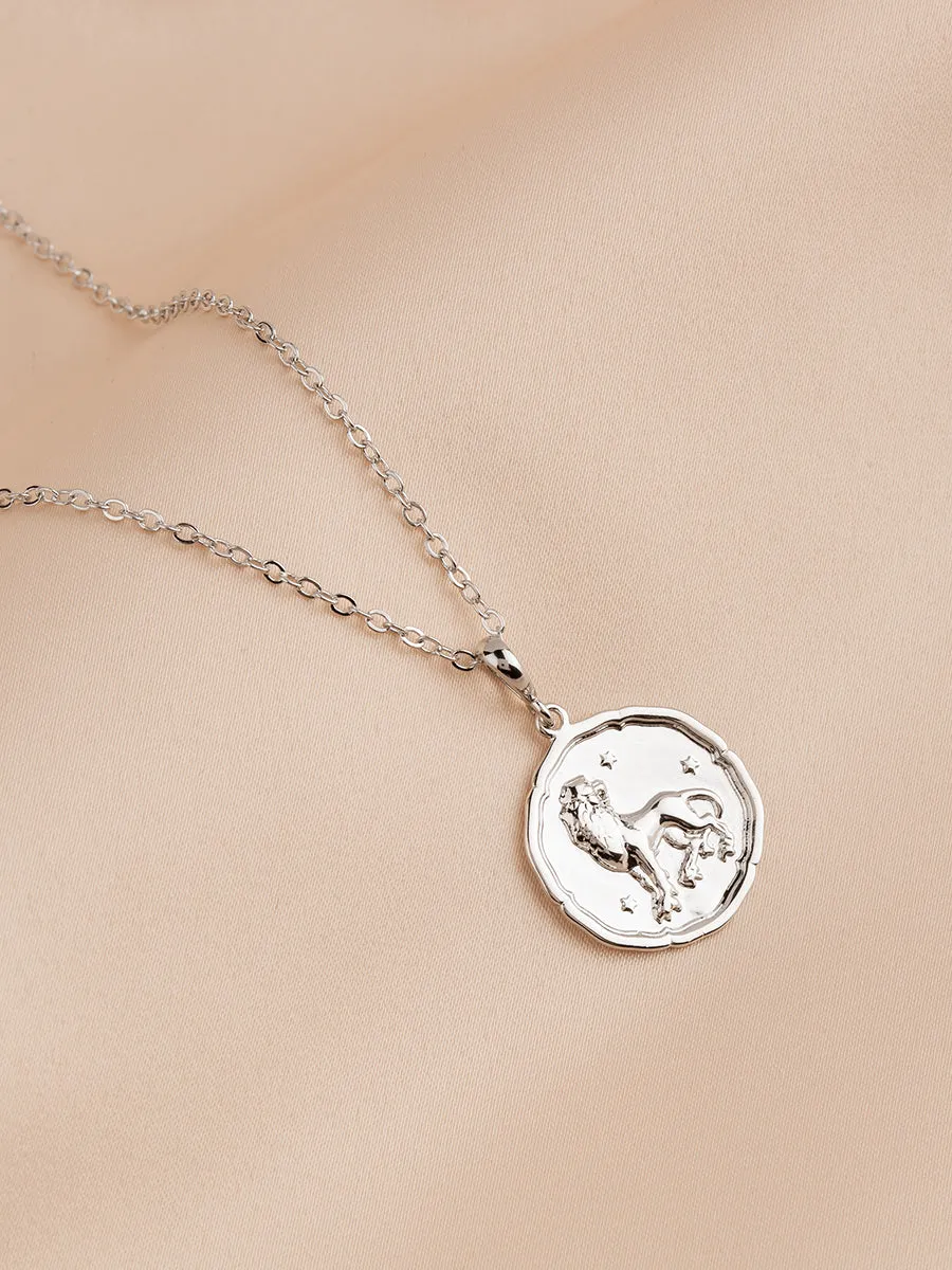 Zodiac Coin Pendant