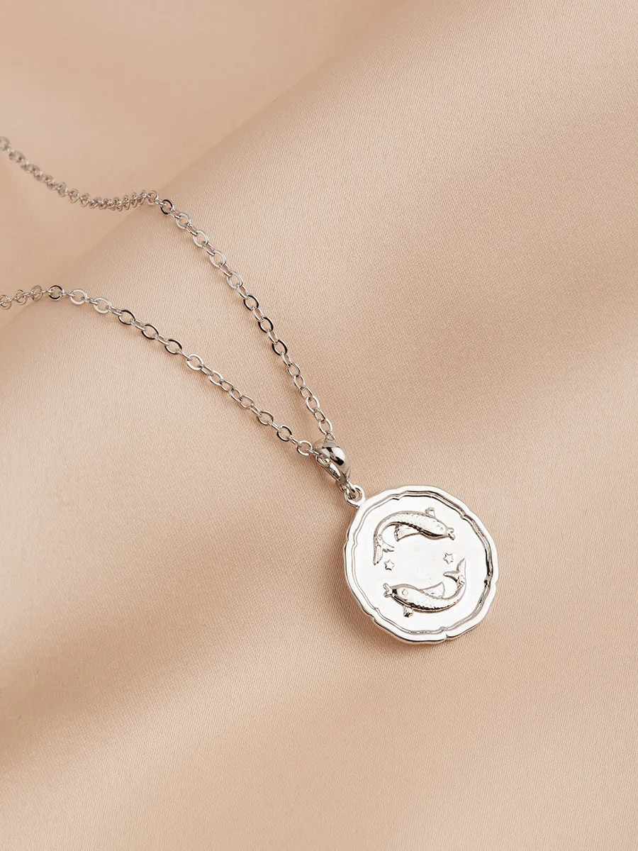 Zodiac Coin Pendant